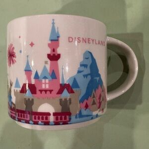 Disneyland Mug - Pink and Blue- Starbucks you are here collection